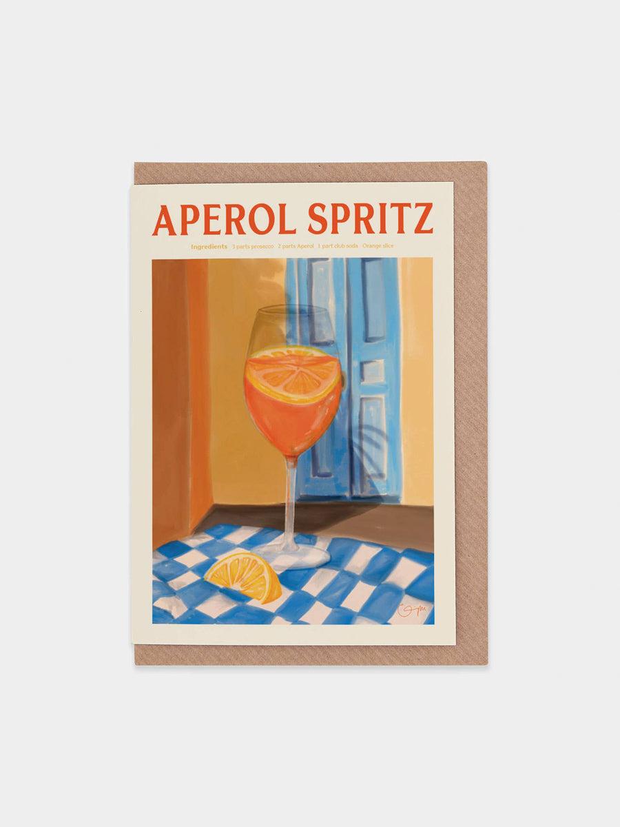 Aperol Spritz Greeting Card
