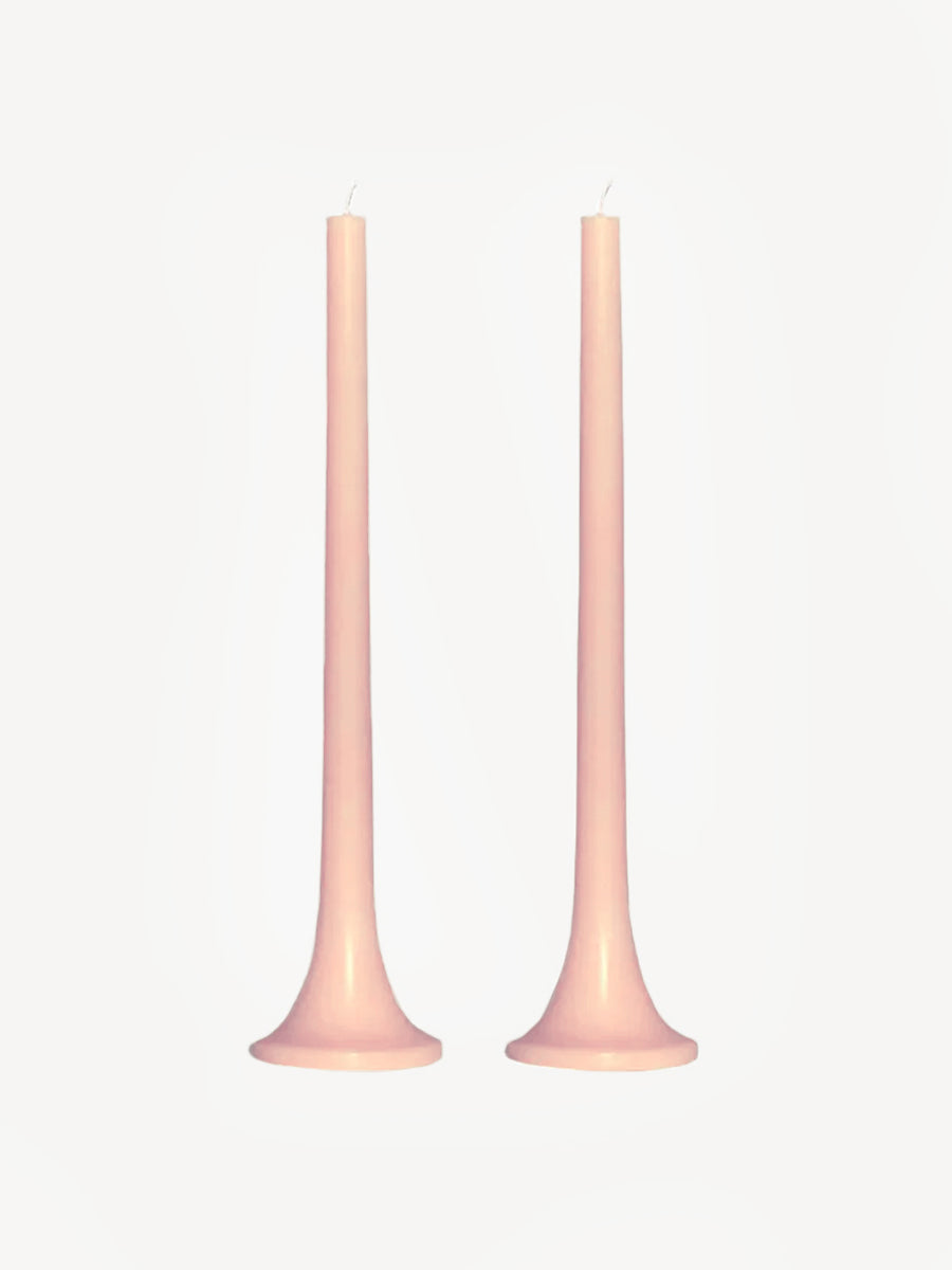 Tusk Candle Set of 2 Clay