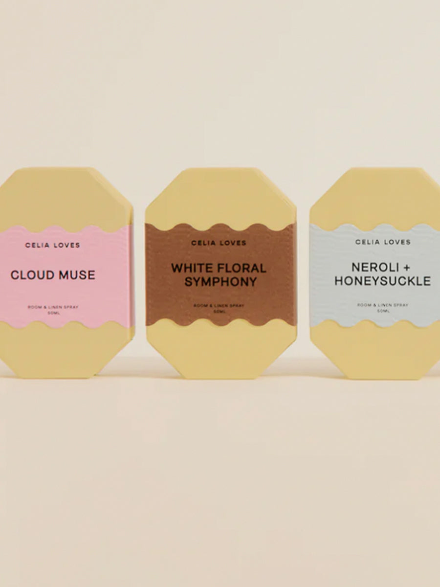 White Floral Symphony Room Spray