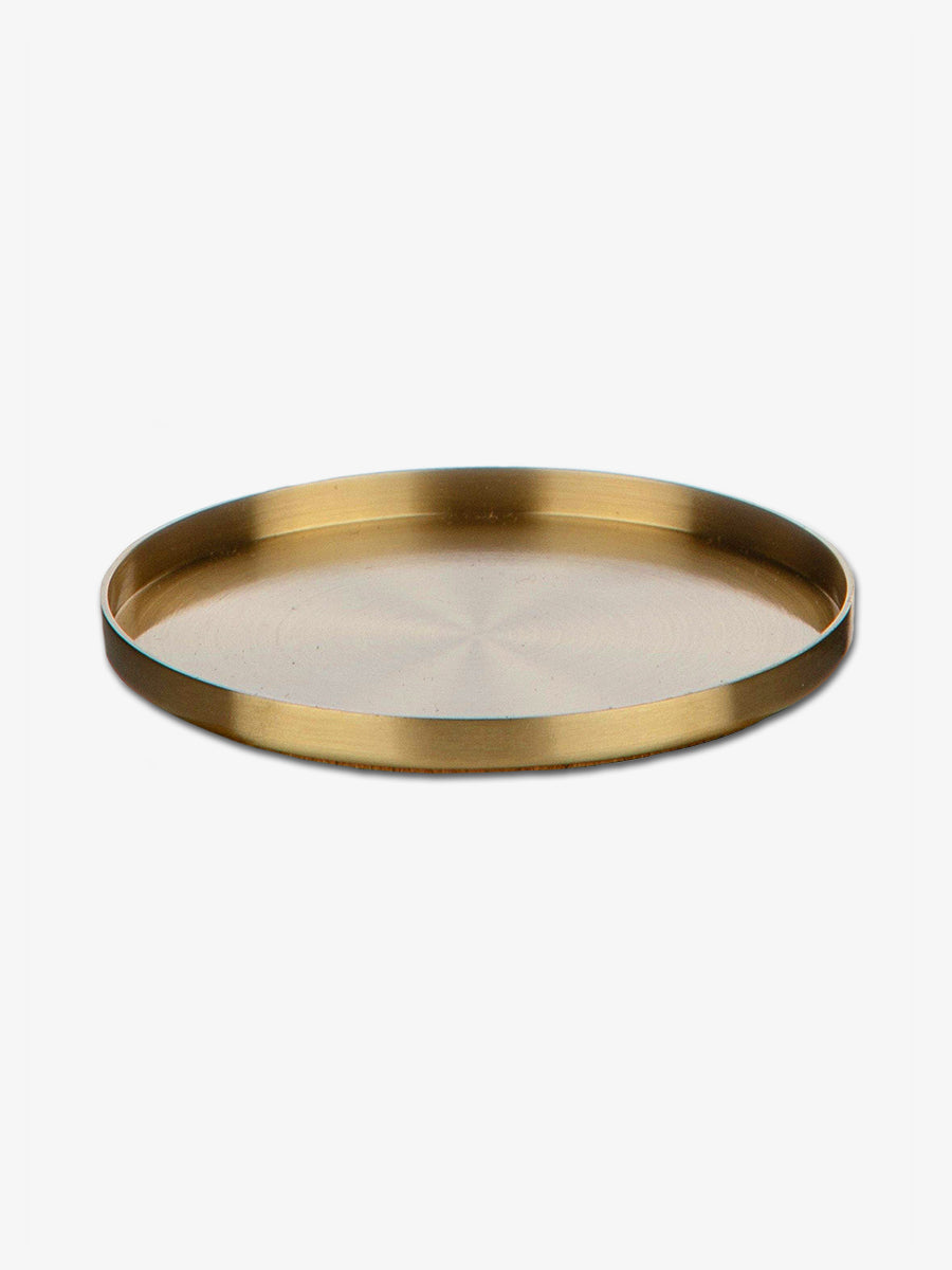 Brass Candle Plate