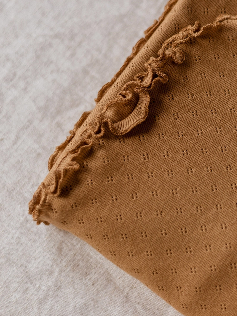 Cotton Blanket Rust