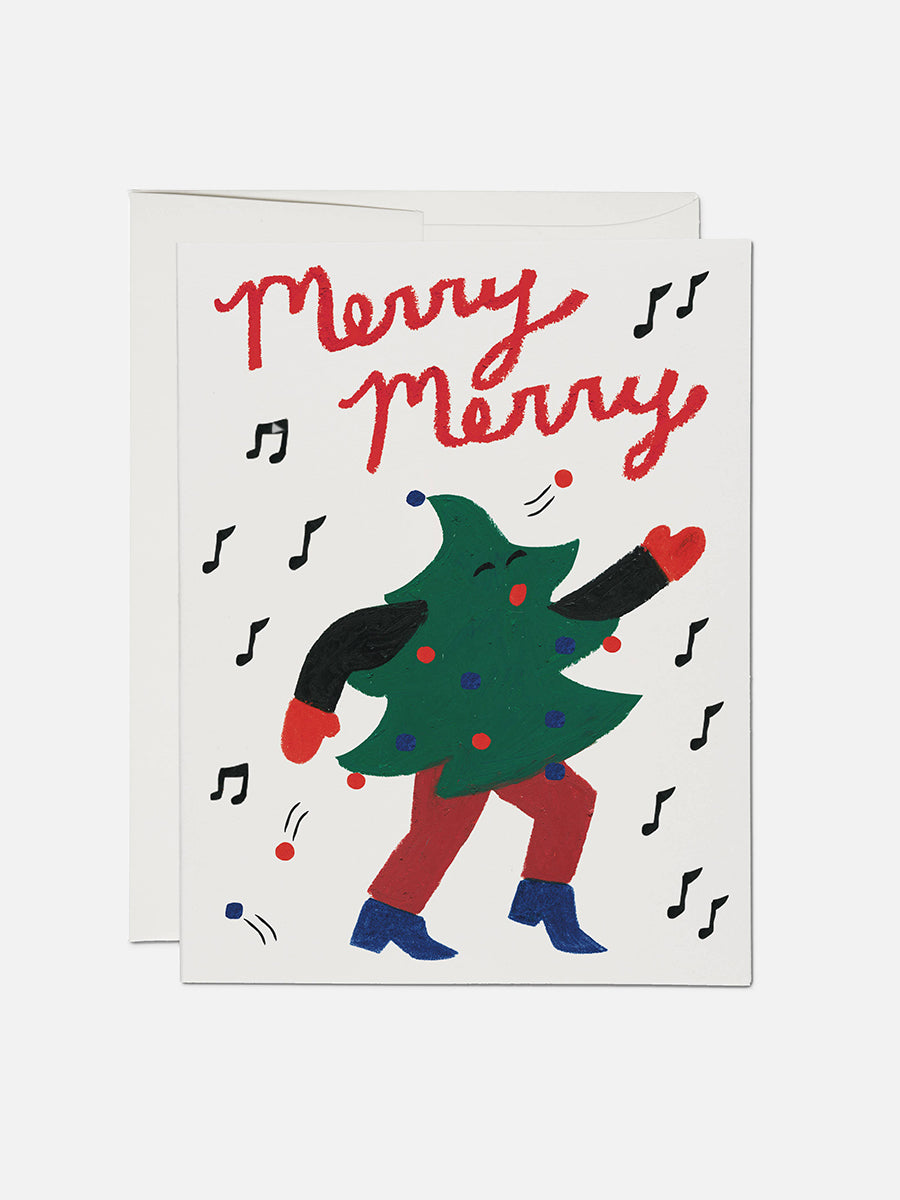 Dancing Tree Greeting Card