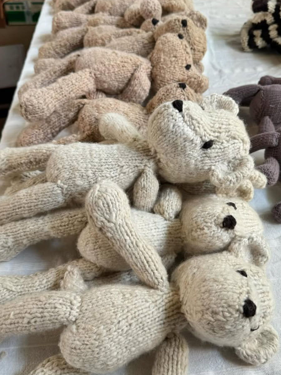 Ditsy Bear Blue