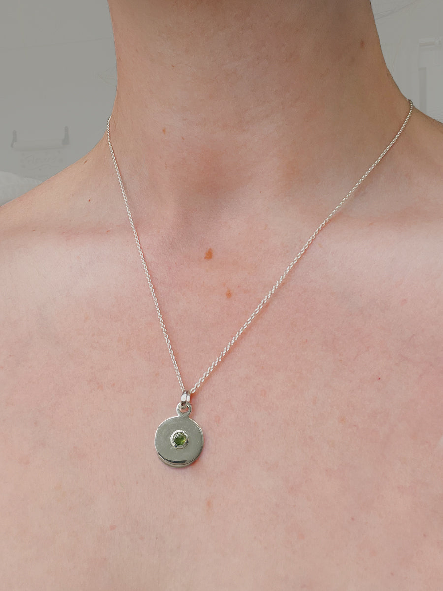 Orbit Necklace Silver