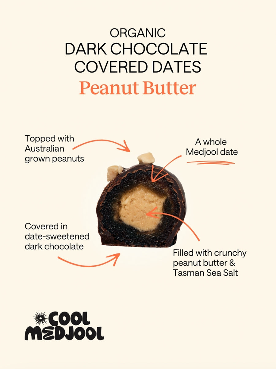 Chocolate & Peanut Butter Medjool Twin Pack