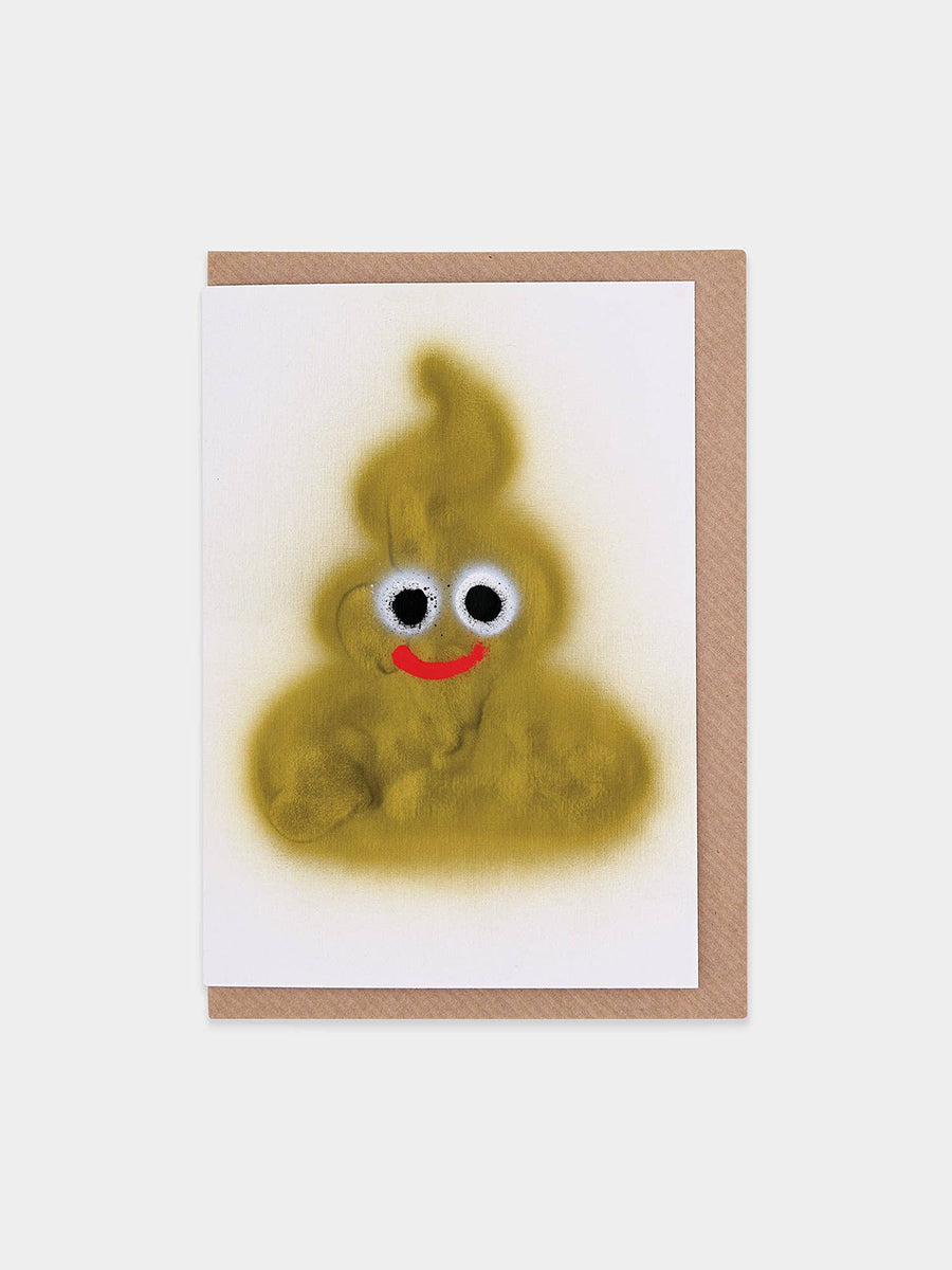Poop Greeting Card