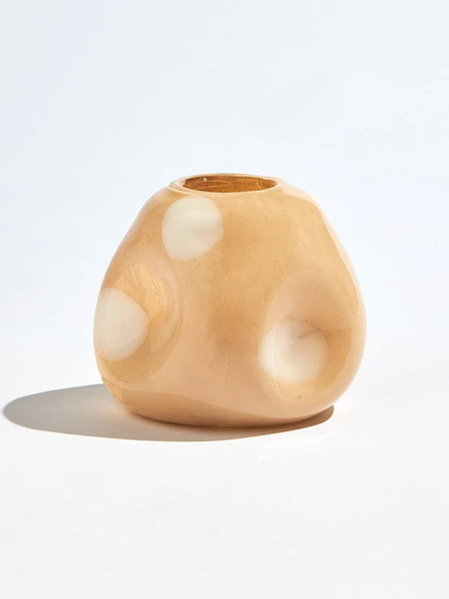 Small Spot Vase Natural